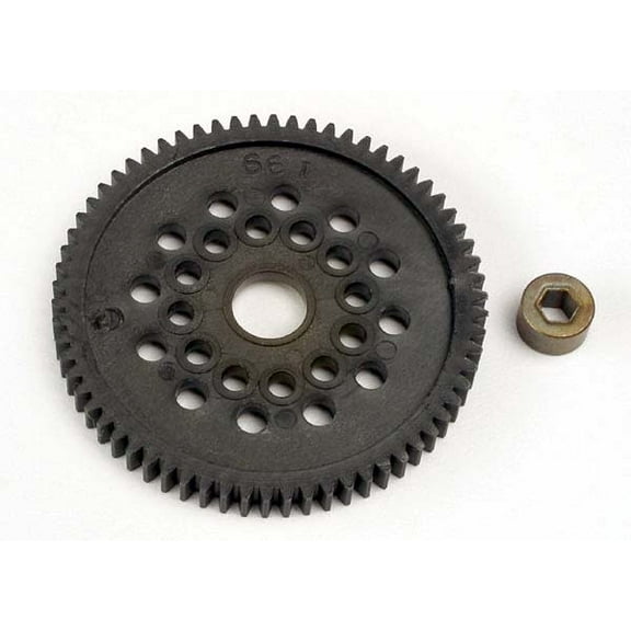 TRA3166 Traxxas Spur Gear 66-T 32-P/Bushing TRA3166