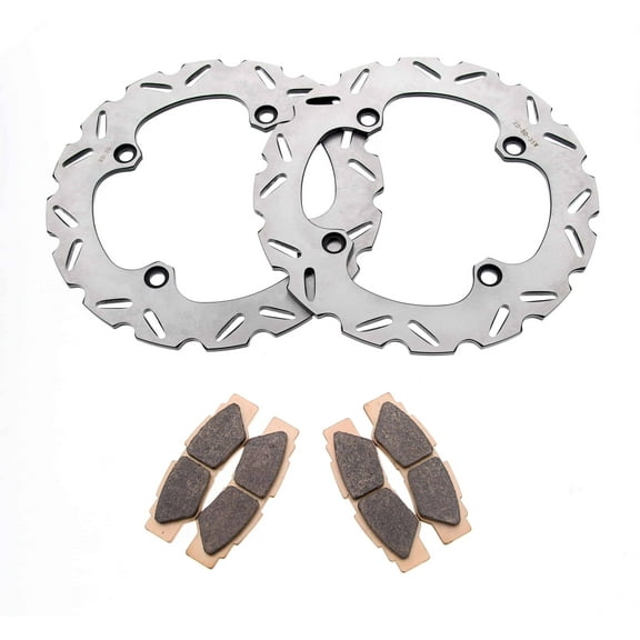 Brake Rotor and Brake Pads for Yamaha YXZ1000 R SS 2019-2025 Rear by Race-Driven