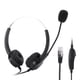 thumbnail image 2 of Auriculares cristalinos del centro de llamadas con cancelación de ruido de las auriculares del centro de llamadas RJ9 con uso cómodo, 2 of 9