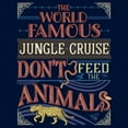 thumbnail image 2 of Men's Jungle Cruise World Famous Retro Logo  Sweatshirt Navy Blue 3X Large, 2 of 4