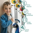 thumbnail image 3 of Blackout Kids Curtains,Colorful Peacock Childrens Insulated Curtains Set Of 2,Bedroom Essentials,Toddler Room Decor 52x84in(132x213cm), 3 of 4