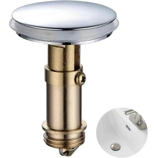 2pcs Bathroom Push Pop-up Click Clack Plug Stopper, 38mm Sink Drain Plug Pop-up Stopper_fi