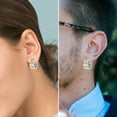 thumbnail image 6 of G23 Titanium Hoop Hinged Earrings for Sensitive Ears, Hypoallergenic CZ Huggies Earrings for Men and Women, 6 of 6