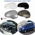 thumbnail image 2 of Car Accessories For Toyota Verso S 2012~2015 Rearview Mirror Cover Reverse Mirror Shell Mirror Case Housing Light Left, 2 of 6