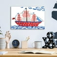 thumbnail image 4 of Epic Art 'Nautical Ties' by Kamdon Kreations, Acrylic Glass Wall Art, 16"x12", 4 of 8