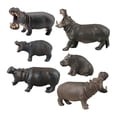 thumbnail image 3 of Figuras de Hipopótamo CUTICAT 6 piezas juego de animales de simulación, 3 of 8