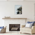 thumbnail image 2 of Stupell Industries Palm Plant Leaves Blue Sky Coastal Photography White Framed Art Print Wall Art, 2 of 7