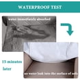 thumbnail image 3 of Waterproof Sofa Slipcover Loveseat Protector Cover for Living Room Non-Slip Couch Covers for Dogs Pet Quilted Furniture Covers Machine Washable Protects from Kids, Dogs, Cats (Loveseat,Dove), 3 of 7