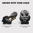 thumbnail image 5 of Baby Jogger City Turn Silla de auto convertible giratoria, exclusivo giro de 180 grados, tela liviana COOLMAX, Pike, 5 of 5