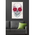 thumbnail image 4 of Rachel Caldwell - Skull Roses Wall Poster, 22.375" x 34", 4 of 4