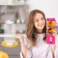 thumbnail image 5 of 530ML Powerful Portable Suitable For USB Type C Rechargeable Food Processors Fruit Mixers Mini Juicers Mixing Cups Star Juicer Diet Juicer by Seller Juicer Cup Masticating Juicer Prejudice 1987 Wooden, 5 of 5