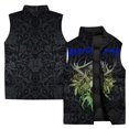thumbnail image 4 of Chaleco térmico de algodón de invierno para hombre, chaleco con estampado abstracto de plumas, chaquetas para hombre, chaqueta informal holgada, ropa para hombre, chalecos 2024, 4 of 4