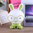 thumbnail image 2 of Cute Catton Rabbit Animal Table Desk Bedroom Sleeping Night Light Lamp Home Decor Gift (Green), 2 of 2