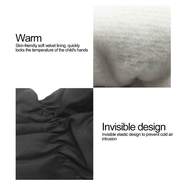 Guantes De Esquí Para Niños, Guantes Impermeables Para Exteriores, 1 Par De Guantes De Esquí Para Niños, Guantes Cálidos De Invierno Para Niñas Y Niños, Guantes Impermeables ANGGREK Otros