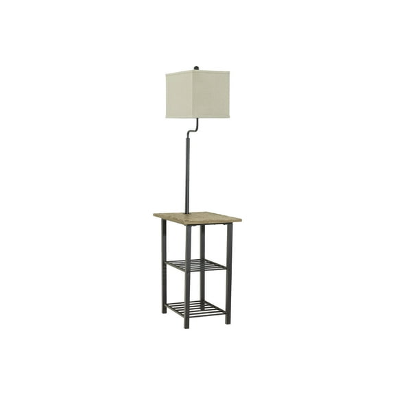 Signature Design by Ashley Casual Shianne Floor Lamp Black