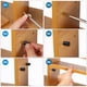 thumbnail image 5 of 20 piezas tornillos para estante, pines, clavijas de soporte para estante, clavijas para estantería, soportes autorroscantes para estante, clavijas con mangas, 5 of 5