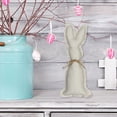 thumbnail image 4 of Conejo de Pascua muñeca adornos decoración de dibujos animados para Tartán Pequeño Colcomx Muñeca Conejo de Pascua, 4 of 8