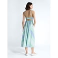 thumbnail image 2 of Free Assembly Women's and Women's Plus Striped Cotton Maxi Dress, with Cut Out Back, Sizes XS-4X, 2 of 5
