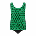 thumbnail image 5 of ZJXFGS Women's Bikini Sets,2026 Retro Swimsuit Vacation Outfits Gothic Bathing Suit 2026 Summer Modest Swimwear Tummy Control High Waisted Bathing Suit Green 3XL, 5 of 9