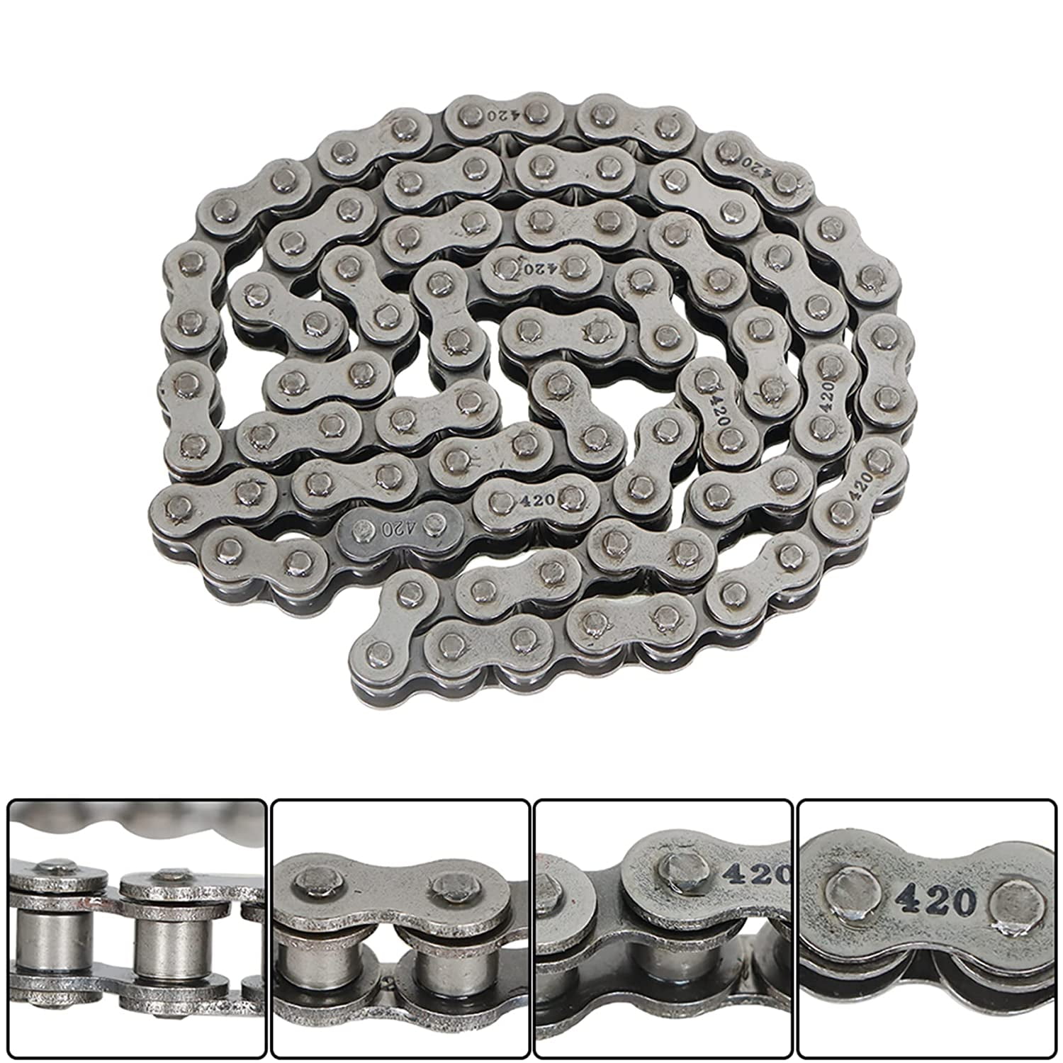 coleman mini bike ct200u-a chaun FVRITO 420 Chain Compatible with CT200U CT200U-EX BT200X B200R Baja Warrior MB200 Massimo Axis M200 Predator 212 196cc 6.5HP Minibike Parts with Front 42 & Rear 90 Link deserving your trust. Clutch Assembly with 10-Tooth 420
