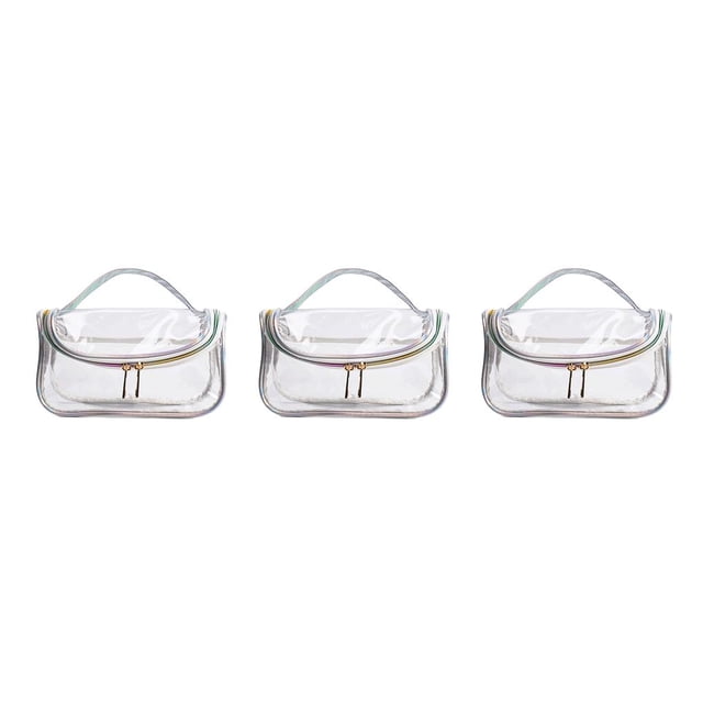 Matsuzay Bolsa de cosméticos Almacenamiento multiusos Bolso de transporte Bolsa de transporte Contenedor de sujeción Cuidado personal Organizador de Tipo 5 3piezas Matsuzay CBP252007