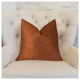 thumbnail image 2 of Plutus Burnt Cedar Orange Luxury Throw Pillow 20"L x36"W, 2 of 3