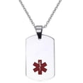 thumbnail image 2 of de identificación de médica de acero inoxidable 316L + conjunto de colr para mujeres y hombres Sunnimix Pulsera, 2 of 8