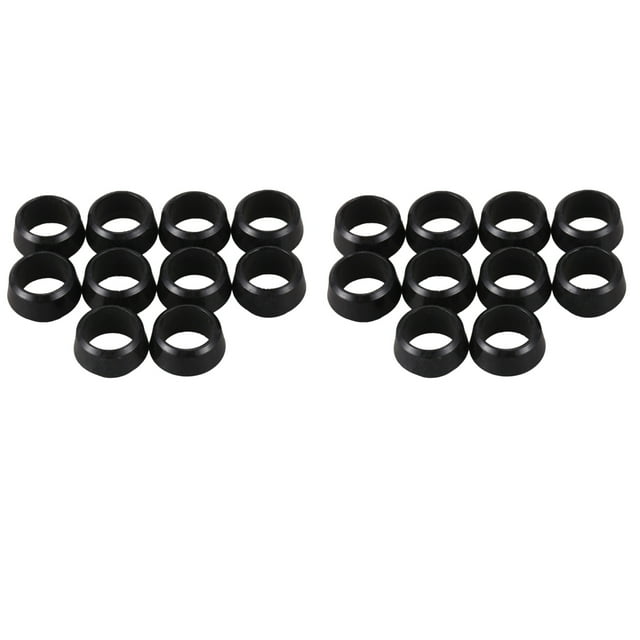 20 Piezas de Férulas de Hierro de Golf .335 para la Punta de la Manga del Adaptador Taylormade RBZ2