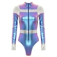 thumbnail image 6 of iiniim Women's Cosplay Holiday Party Bodysuit Space Astronaut Costume Blue M, 6 of 7