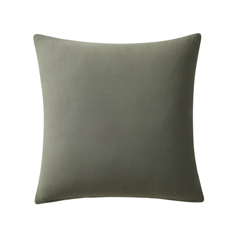 Pepper Home  Sage Green Cotton Pillow