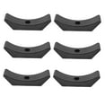 thumbnail image 4 of Worgeous  6 Pcs Dumbbell Rest Weight Holder Bracket Saddles Brackets Dumbbells Fitness Black, 4 of 8