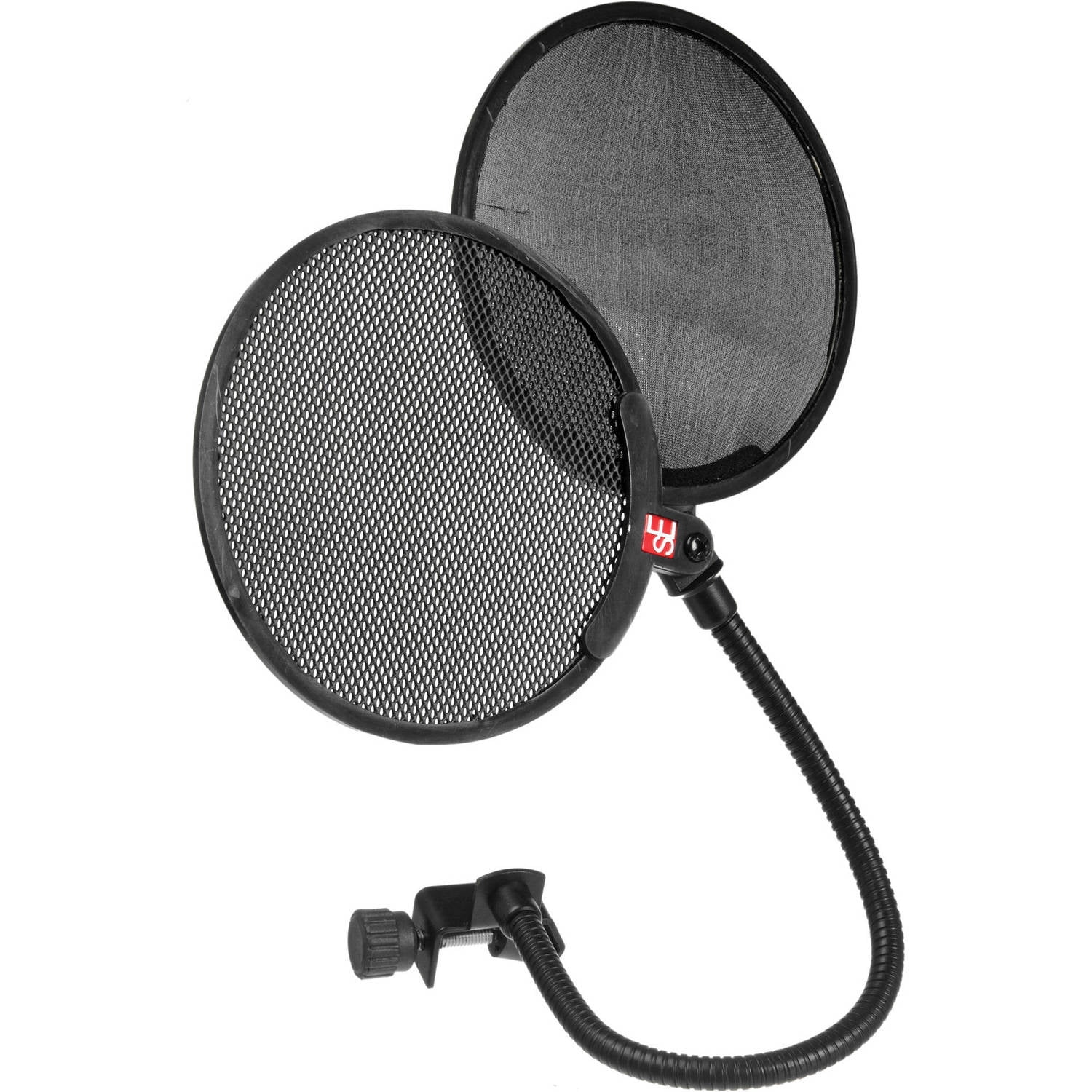 KMC Music DUAL-POP-U Dual Metal & Fabric Pop Filter