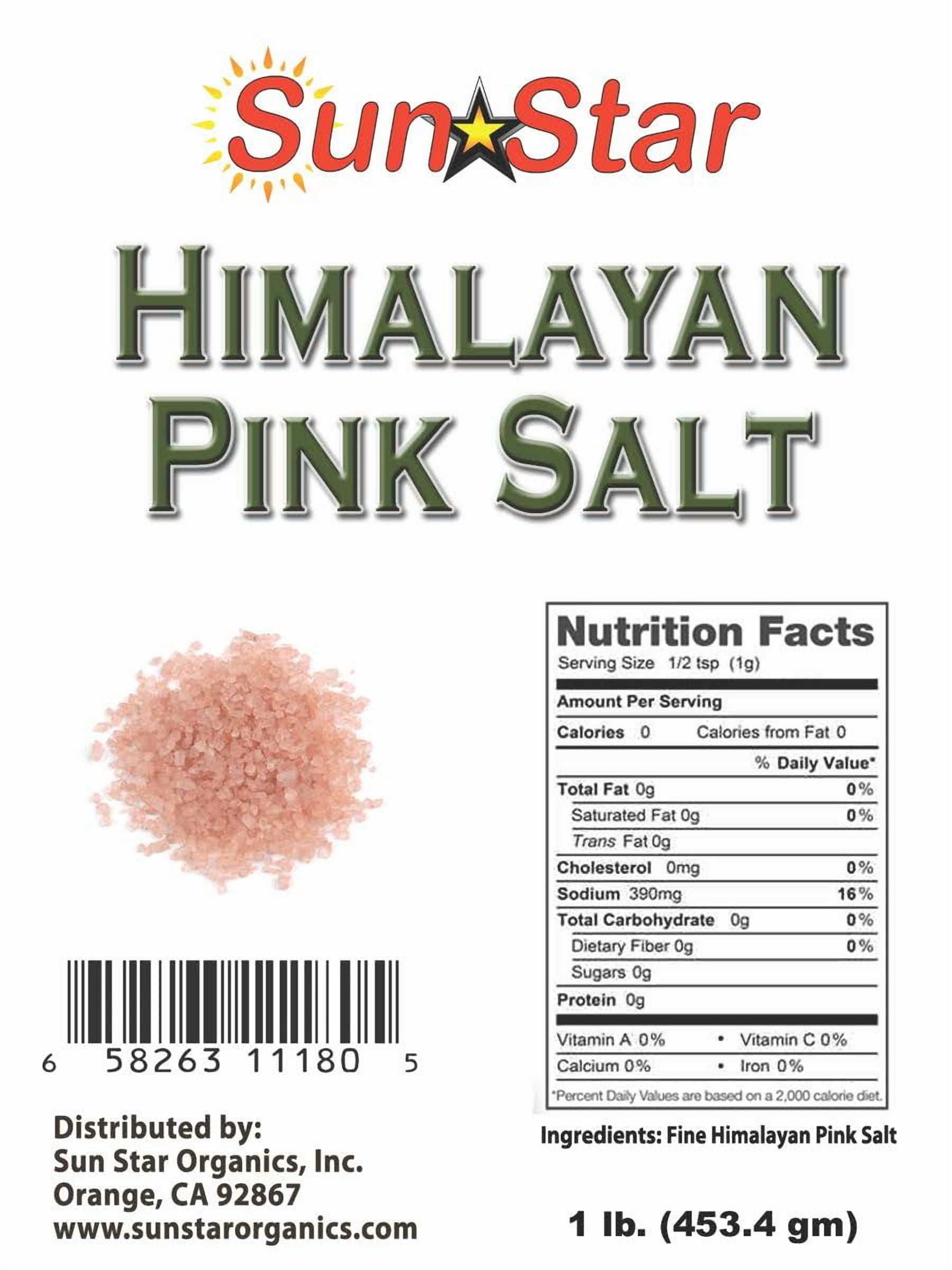 Himalayan Pink Salt (2 Pack, 1 LB each) - Pure, Mineral-Rich Flavor for Health