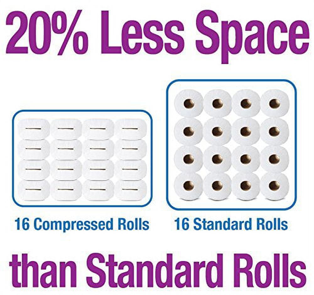 Scott 1000 Toilet Paper, Compressed Pack, 32 Rolls