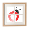 thumbnail image 1 of Corps Antennes Coccinelles Cadre Mur Table Affichage 4 Ouvertures Image, 1 of 3