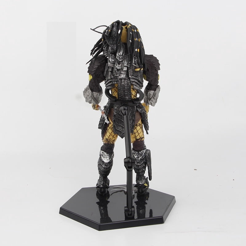 New Scar Predator, Predator Figure, Standing Fighting Action Figure 21cm/8.3inch Anime Model Game Character Statue Collection Decoration Gift (b)