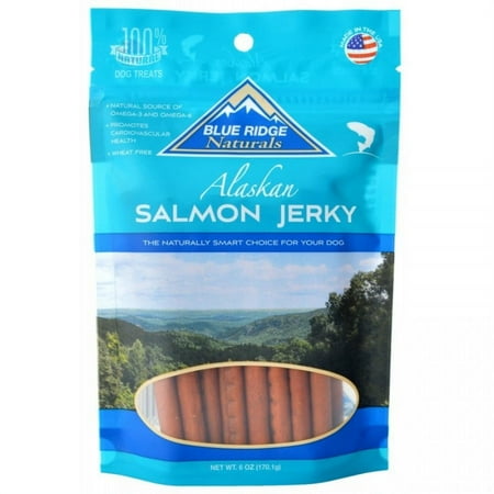UPC: 0637255600008 | Blue Ridge Naturals Oven Baked Salmon Jerky Dog Treats