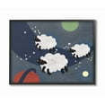 thumbnail image 2 of Stupell Industries Sheep In Space, 24 x 30,Design by Daphne Polselli, 2 of 5