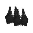 thumbnail image 1 of Sujetador de encaje de 2 piezas para mujer, sin aros, Tops cortos suaves MABOTO Ropa interior de mujer, 1 of 4