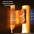 thumbnail image 4 of Space Heater, Tower Space Heater Ceramic Portable Heaters Quiet 2 Levels Portable Heater Small Electric Heater White for Indoor Use Room Heaters Electric Space Heater, 4 of 7