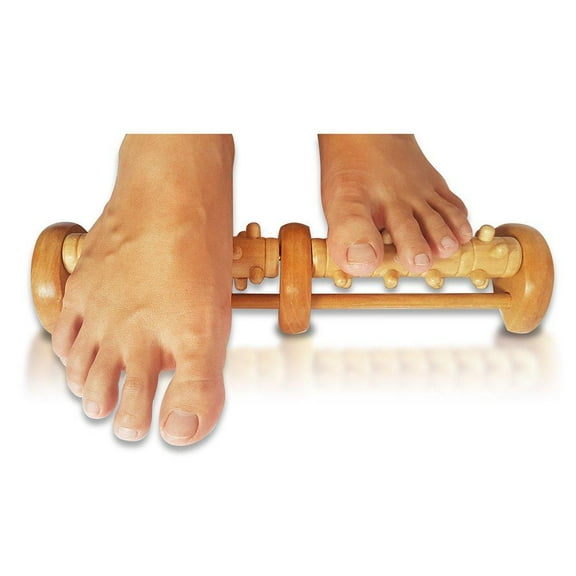 TheraFlow Deep Tissue Foot Massager Roller (Dual Foot) - Plantar Fasciitis & Pain Relief