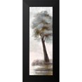 thumbnail image 2 of Charest, Doris 11x24 Black Modern Framed Museum Art Print Titled - Wooded Vista 2, 2 of 5