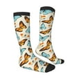 thumbnail image 3 of Balery Butterflies Fun Novelty Socks Men'S Women'S Crew Socks Funny Crazy Novelty Socks Quirky And Cool Socks, 3 of 9