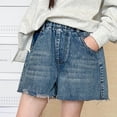 thumbnail image 2 of StSilkitty Ripped Shorts for Boys Girls Summer High Waist Elastic Shorts Lightweight Comfy Breathable Shorts, 2 of 9