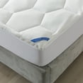 thumbnail image 3 of Royal Velvet Honeycomb Soft Knit Mattress Topper, Queen, 3 of 5