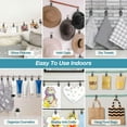 thumbnail image 3 of Pack of 100 Curtain Clips, Black Curtain Clips with Hooks, Stainless Steel Small Curtain Clips, Metal Curtain Clips, Hanging Curtain Clip for Bedroom, Home Decoration, 3 of 7