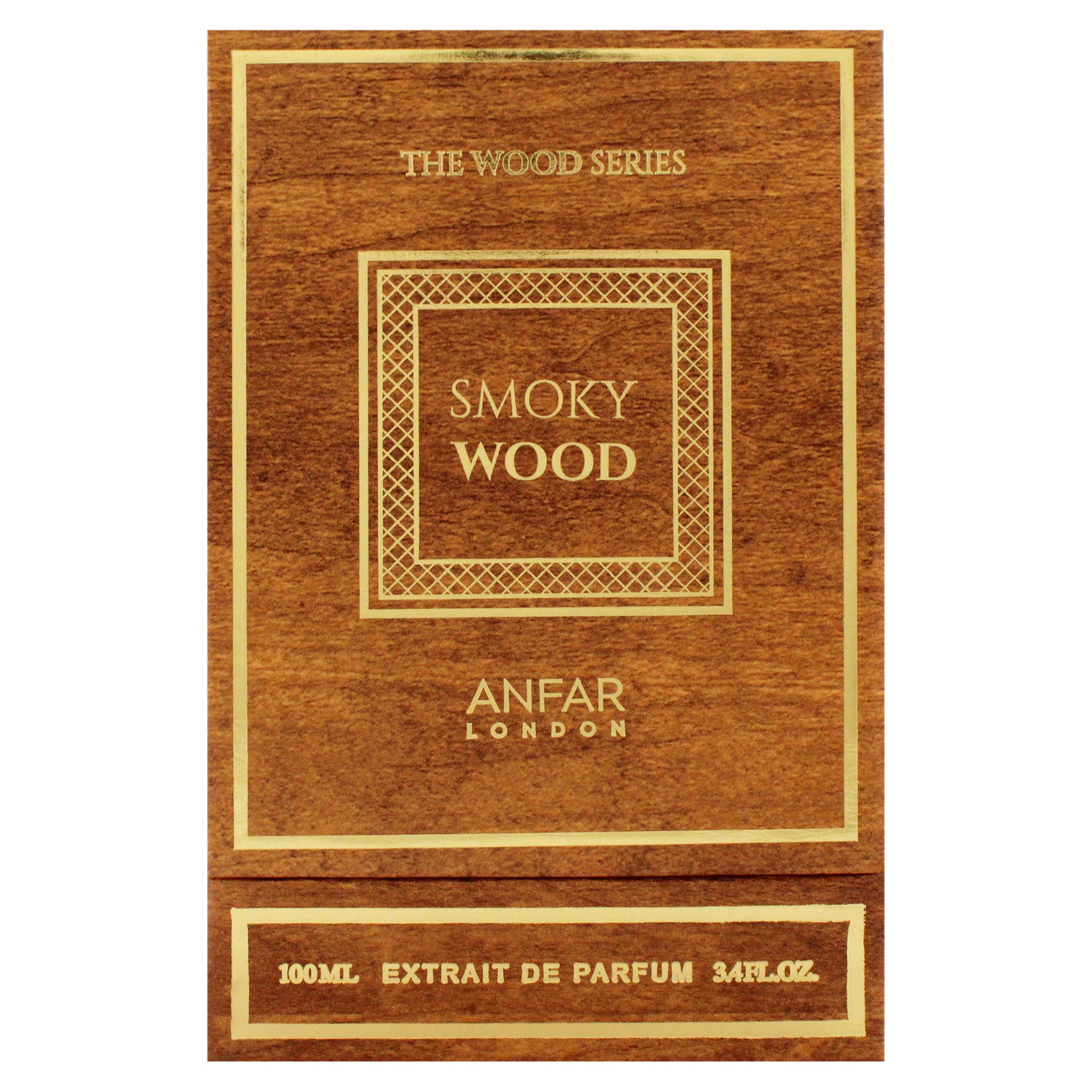 The Wood Series - Smoky Wood by Anfar, Cologne for Men, 3.4 oz