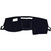 Black Carpet Dash Cover Compatible with 2013-2016 GMC Acadia (with Heads Up Display) Made in The USA