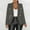 Dark Gray, variant on iHPH7 Double Breasted Blazer Women Womens Blazers Dressy Casual Work Jackets for Women Suit Jackets for Women Womens Work Wear Fall Jackets for Women Fall Office Outfits for Women Blue L