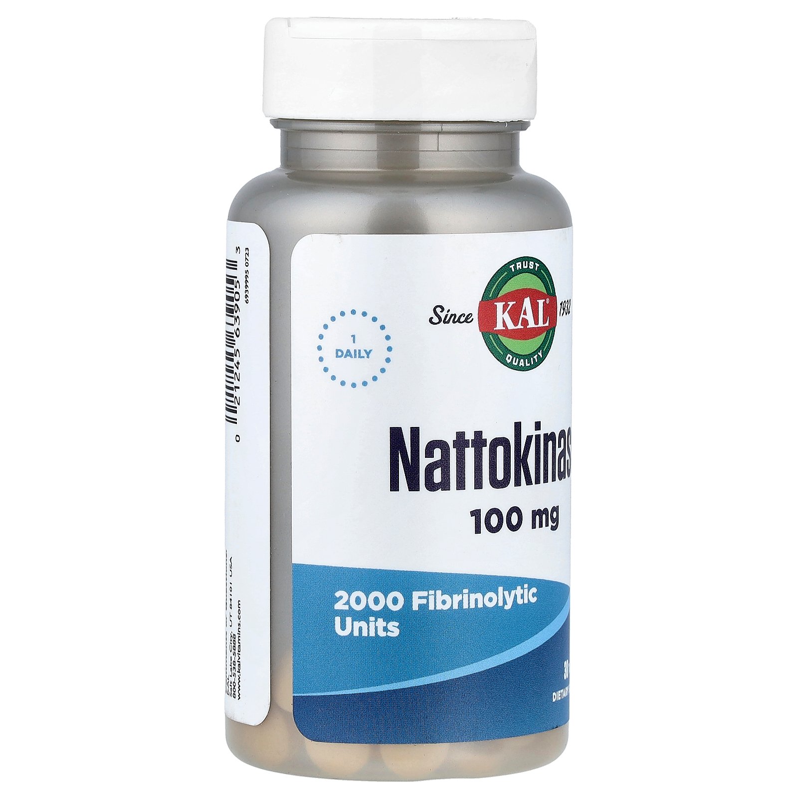KAL Nattokinase, 100 mg, 30 Tablets